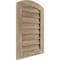 Ekena Millwork Timberthane Sandblasted Arch Top Faux Wood Non-Functional Gable Vent, Primed Tan, 30"W x 30"H GVURAR30X30DSDPR - alternate 4
